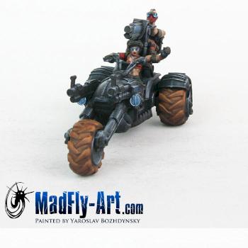 Jailbirds Trike by MadFlyArtStudio