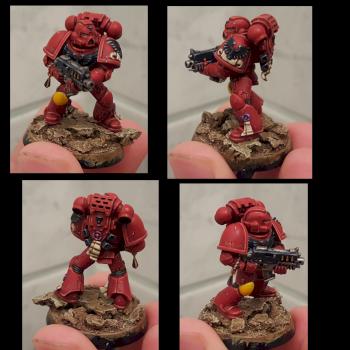 Blood Angels Tactical Space Marines by BrotherM