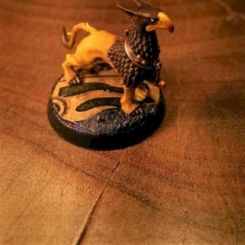 Warhammer Quest: Silver Tower - Gryph-hound by The Art of Caesura