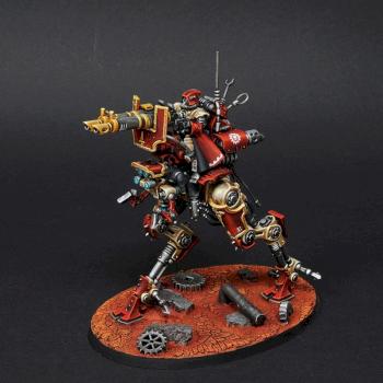 Adeptus Mechanicus Ironstrider Ballistarius & Sydonian Dragoon by BloodyBeast.com