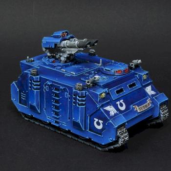 Space Marines Ultramarines Razorback by BloodyBeast.com