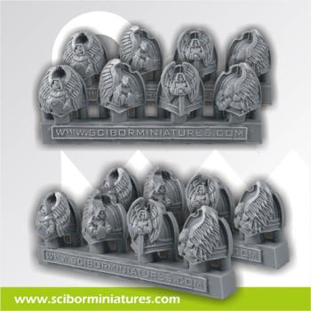Angels Shoulderpads by Scibor