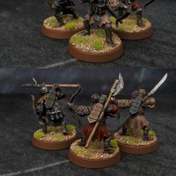 Orcs lotr with bow&spear by Kirdan