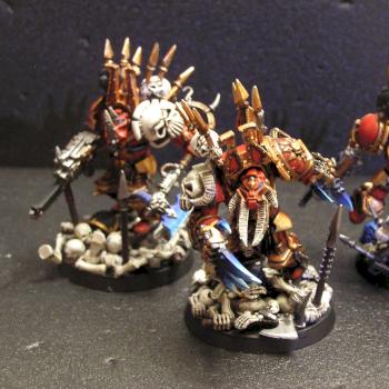 World Eaters Chaos Space Marine Terminators by GreatGunz