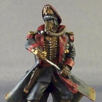 Death Korps Commissar with Sword by redbristles
