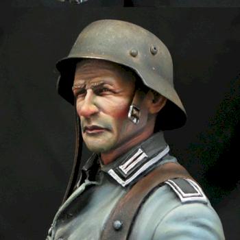 SK miniature 1/9 WW2 German bust by joe lo