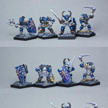 Chaos Warriors of Tzeentch by khainder