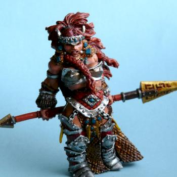 Fire Giant Queen by Eilean