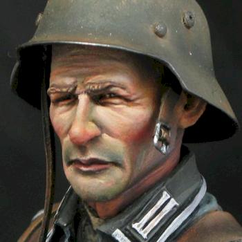 SK miniature 1/9 WW2 German bust by joe lo