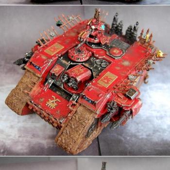 World Eaters Land Raider (Khorne / Chaos) by mf_Greg