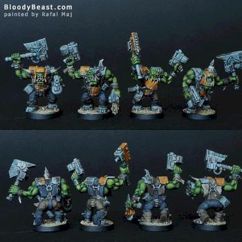 Ork Nobz Badmoon Klan by BloodyBeast.com