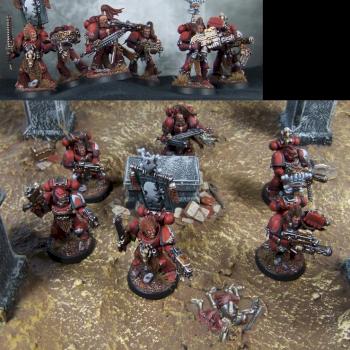 Red Space Wolves - Squad 2 by andee