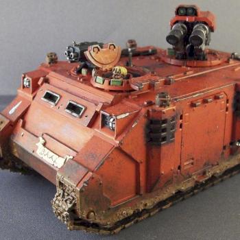 Blood Angels Razorback by redbristles