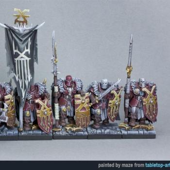 Chaos Warriors of Khorne by khainder