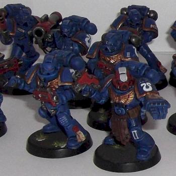 Ultramarines Strike Force Army Shot by Rogan