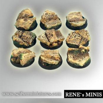 Celtic Ruins 25mm round bases #1 by rene
