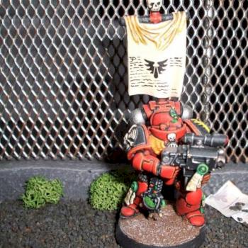 Blood Angels Space Marine Sergeant by abaddon0815