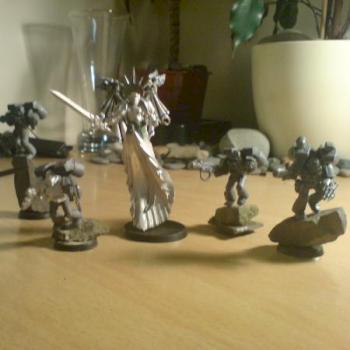 converted ultramaarine master and honour guard by captin ventris