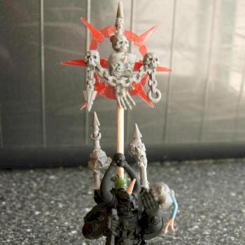 Word Bearers Trophy Master WIP by Escobar