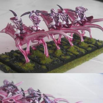 Mounted Daemonettes by Monoceros