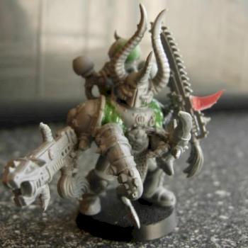 Word Bearers Chosen Aspiring Champion WIP by Escobar