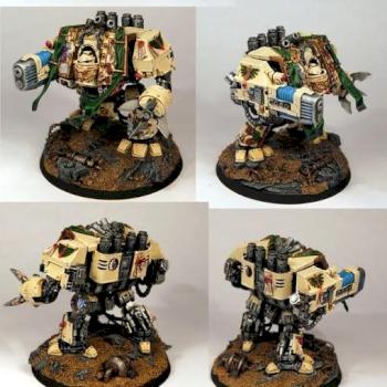 Dark Angels Venerable Dreadnought by Infermo