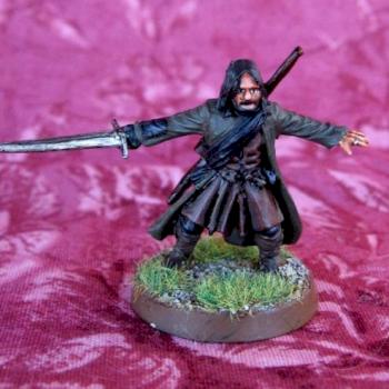 Fellowship Aragorn by middleearth models