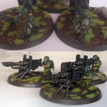 Imperial Guard Heavy Weapon Teams by Monoceros