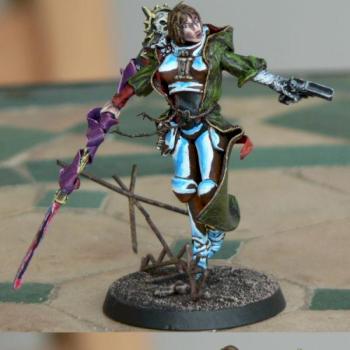 Inquisitor Gabija Cuidad XIV 54mm conversion by greenskintau