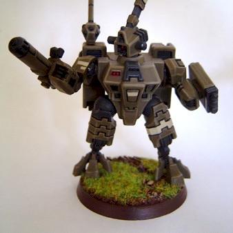 Tau Crisis Suit Commander by shootspeed
