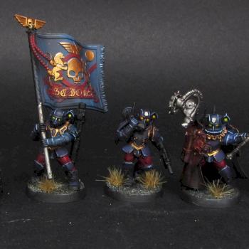 Militarum Tempestus Scions Command Squad by Awaken Realms