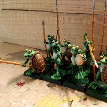 Frog Warriors by DocJohnson