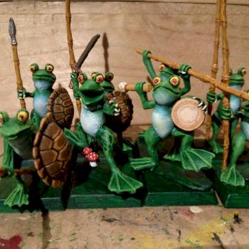 Frog Warriors by DocJohnson