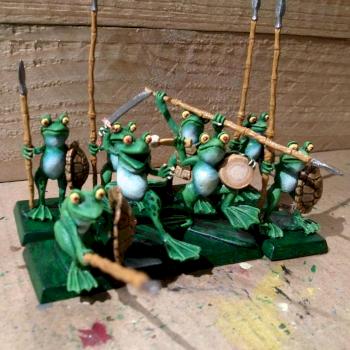Frog Warriors by DocJohnson