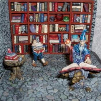 Wizard and Apprentice by shadowfaxstudio
