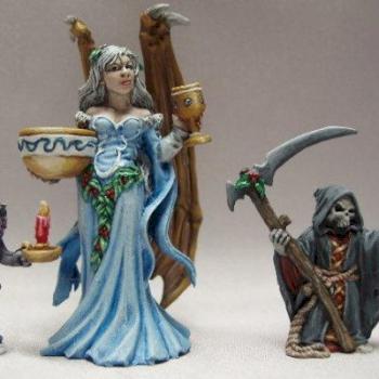 Reaper Dickens Christmas Set with Sophie by shadowfaxstudio