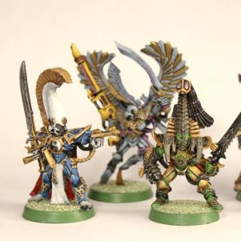 Eldar Phoenix Court of Khaine by austinio