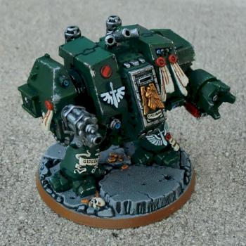Dark Angels Dreadnought by tugeez