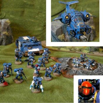 Space Marine Army Pt1 by Marauder