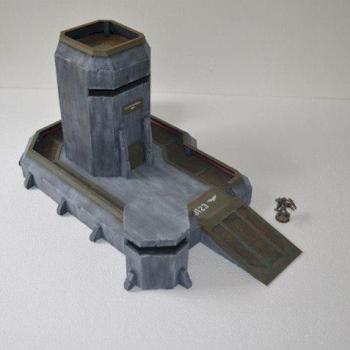 Imperial Guard Fortress by stalinwerke