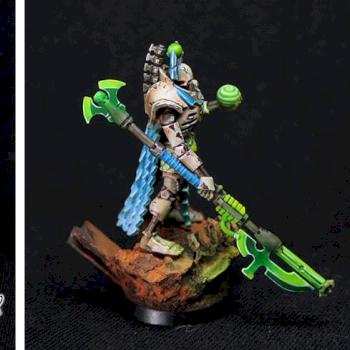 Necron Overlord by roc3s