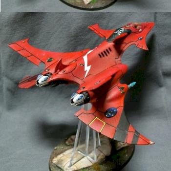Crimson hunter Eldar Saim Hann. by Nani1111