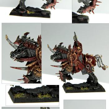Chaos Knight of Khorne by alkair