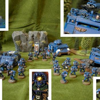 Space Marine Army Pt2 by Marauder