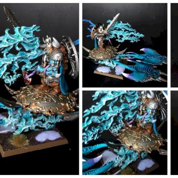 tzeentch chaos lord conversion by Maulgrong
