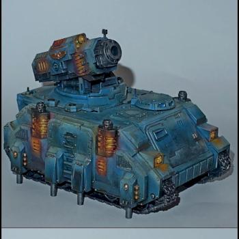 Space Marine Hunter by hippitro