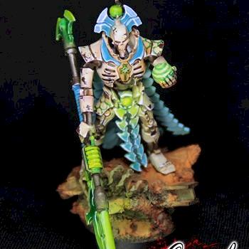 Necron Overlord by roc3s