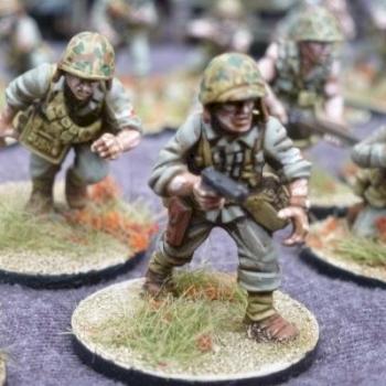 US Marines by Volley Fire