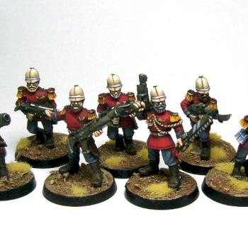 Praetorian Infantry squad by Bear