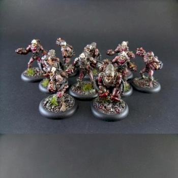 Warmachine Cryx : Mechanithralls by deathhelm
